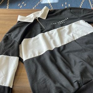 LA Sweater (w/Quarter Zip & Collar)